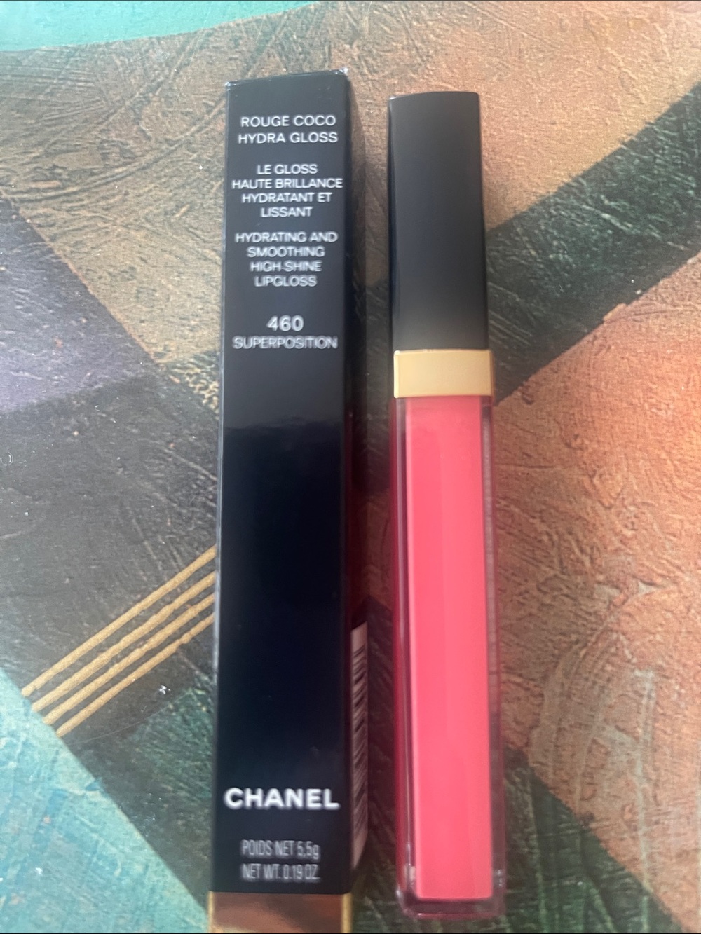 CHANEL Rouge Coco Hydra Gloss 460 Superposition - new